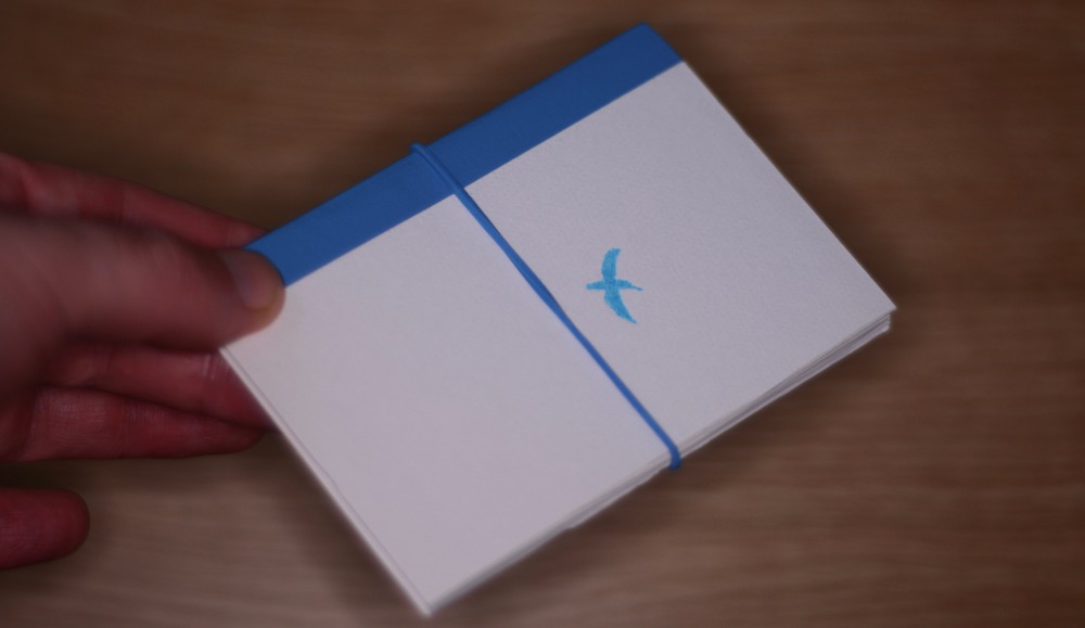 A7 version, saddle stitch