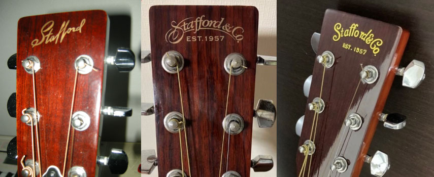 Stafford SF-S1 headstocks
